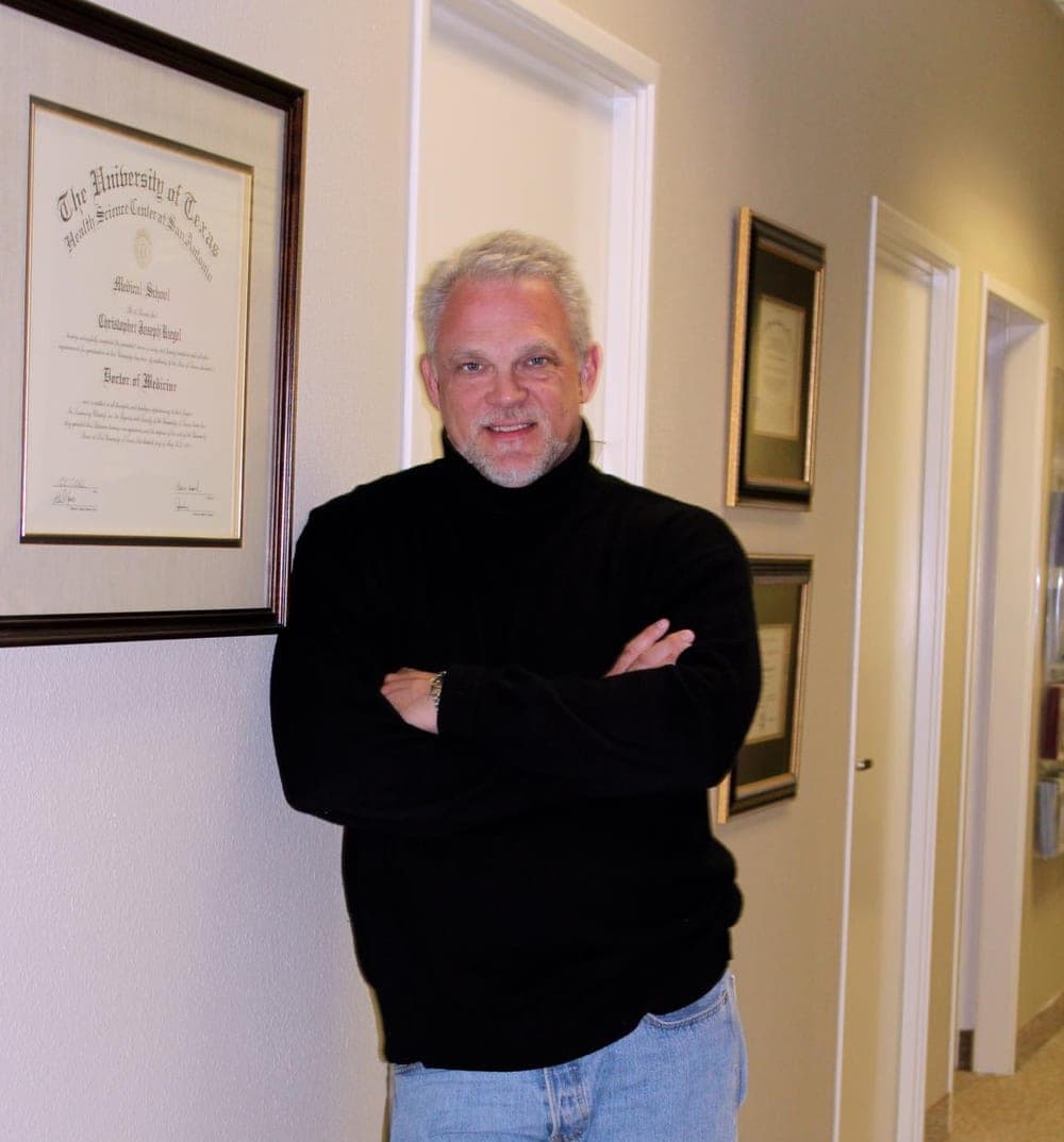 Christopher J. Riegel, M.D. at The Riegel Center in Plano, Texas
